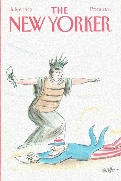 Постер с обложкой The New Yorker 06.07.1992