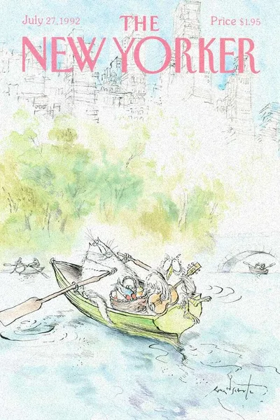 Постер с обложкой The New Yorker 27.07.1992