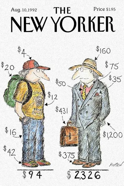 Постер с обложкой The New Yorker 10.08.1992