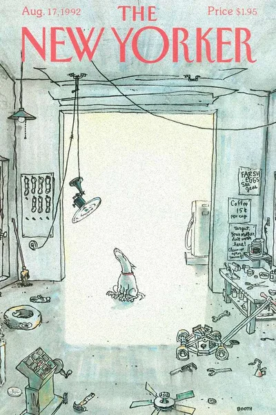 Постер с обложкой The New Yorker 17.08.1992