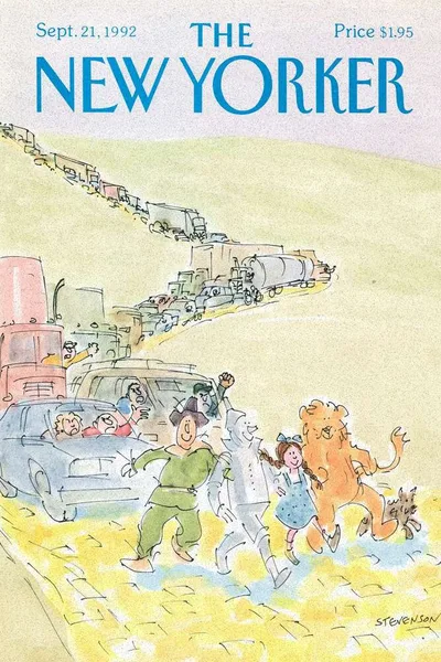 Постер с обложкой The New Yorker 21.09.1992