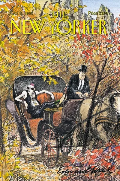 Постер с обложкой The New Yorker 05.10.1992