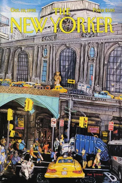Постер с обложкой The New Yorker 19.10.1992
