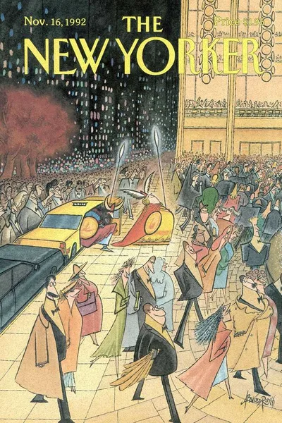 Постер с обложкой The New Yorker 16.11.1992