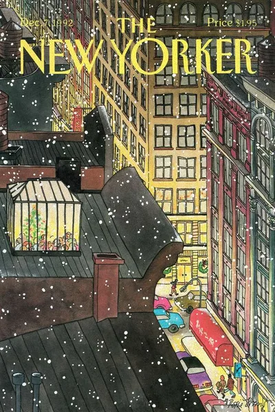 Постер с обложкой The New Yorker 07.12.1992