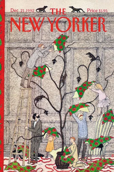 Постер с обложкой The New Yorker 21.12.1992