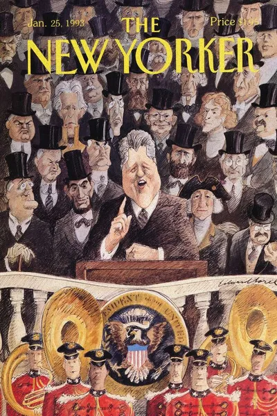Постер с обложкой The New Yorker 25.01.1993