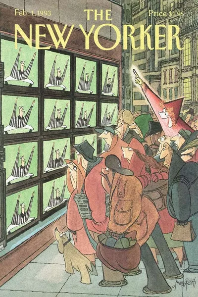 Постер с обложкой The New Yorker 01.02.1993