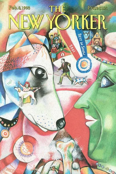 Постер с обложкой The New Yorker 08.02.1993