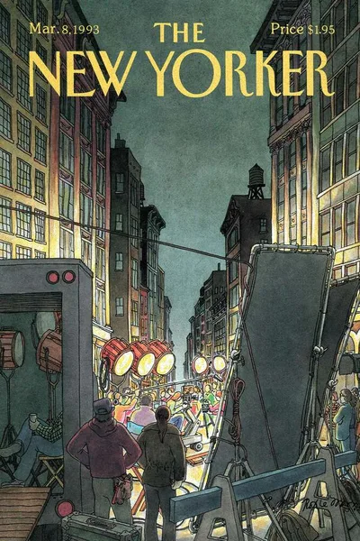 Постер с обложкой The New Yorker 08.03.1993