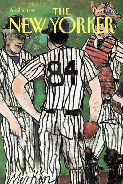 Постер с обложкой The New Yorker 05.04.1993