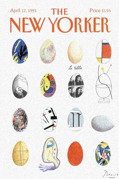 Постер с обложкой The New Yorker 12.04.1993