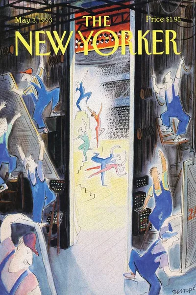Постер с обложкой The New Yorker 03.05.1993