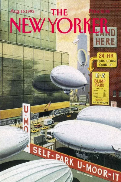 Постер с обложкой The New Yorker 16.08.1993