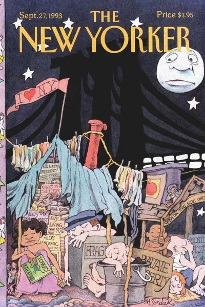 Постер с обложкой The New Yorker 27.09.1993
