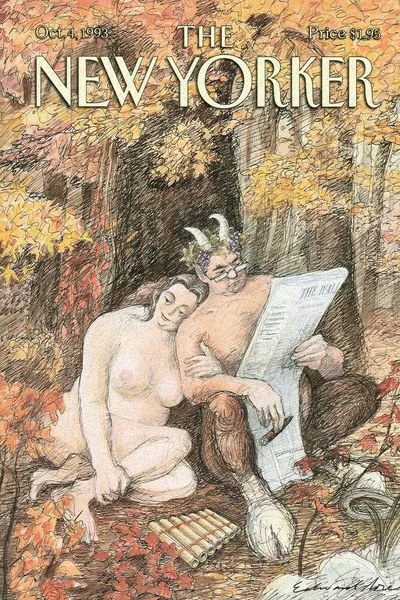 Постер с обложкой The New Yorker 04.10.1993