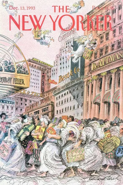 Постер с обложкой The New Yorker 13.12.1993