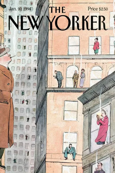Постер с обложкой The New Yorker 10.01.1994