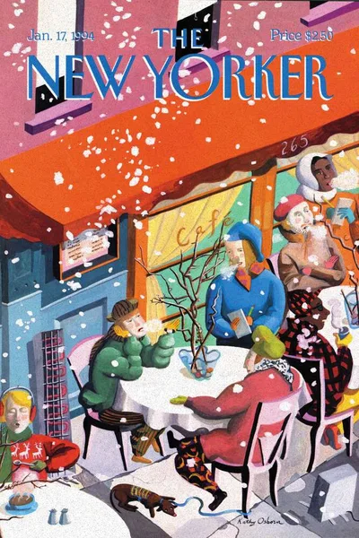 Постер с обложкой The New Yorker 17.01.1994