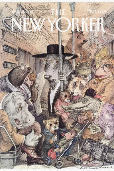 Постер с обложкой The New Yorker 31.01.1994