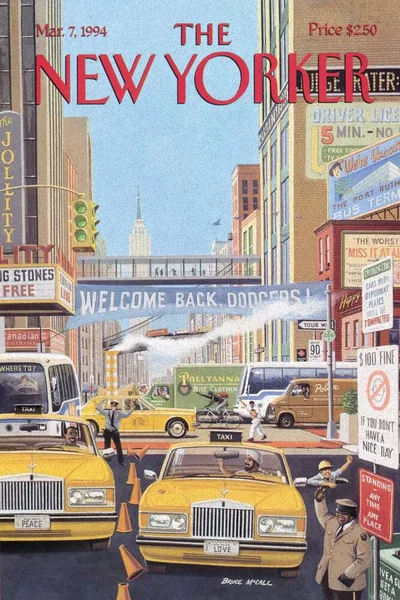 Постер с обложкой The New Yorker 07.03.1994