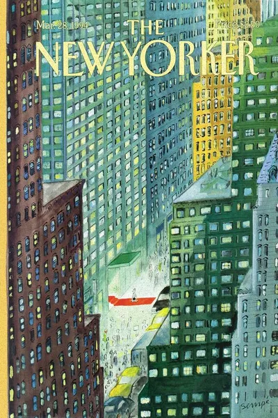 Постер с обложкой The New Yorker 28.03.1994