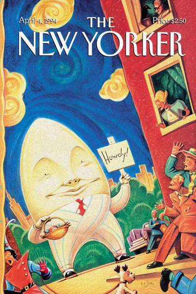 Постер с обложкой The New Yorker 04.04.1994