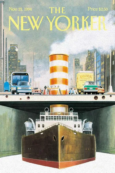 Постер с обложкой The New Yorker 21.11.1994