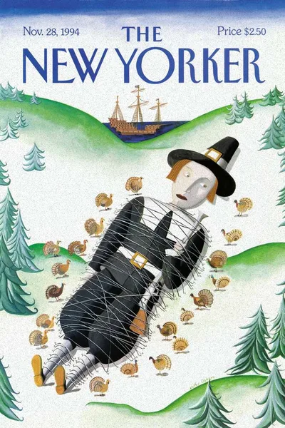 Постер с обложкой The New Yorker 28.11.1994