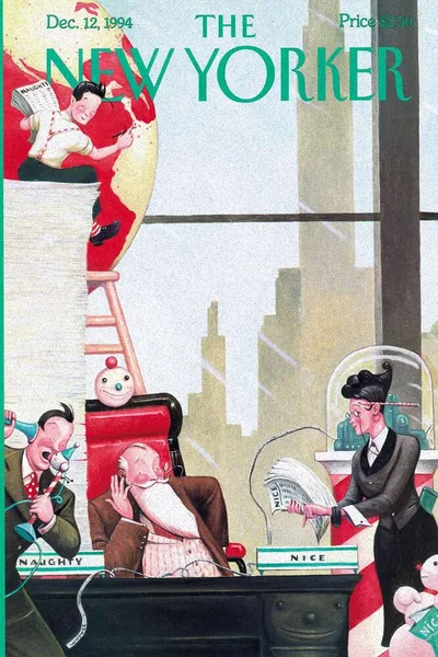 Постер с обложкой The New Yorker 12.12.1994