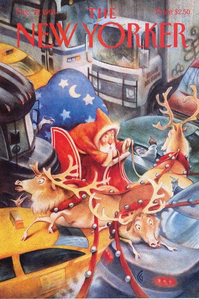Постер с обложкой The New Yorker 19.12.1994