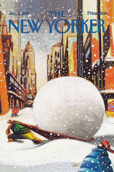 Постер с обложкой The New Yorker 09.01.1995