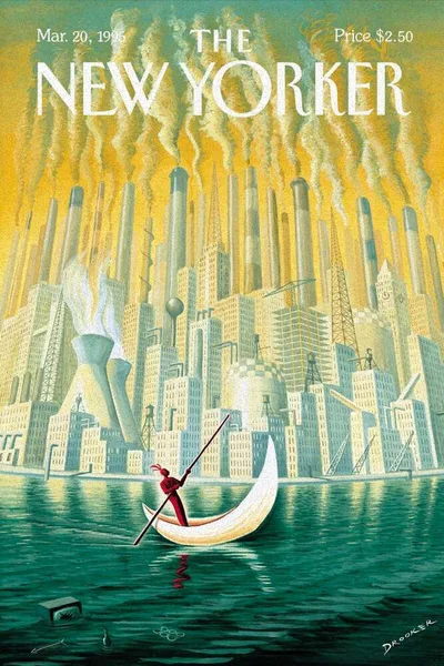 Постер с обложкой The New Yorker 20.03.1995