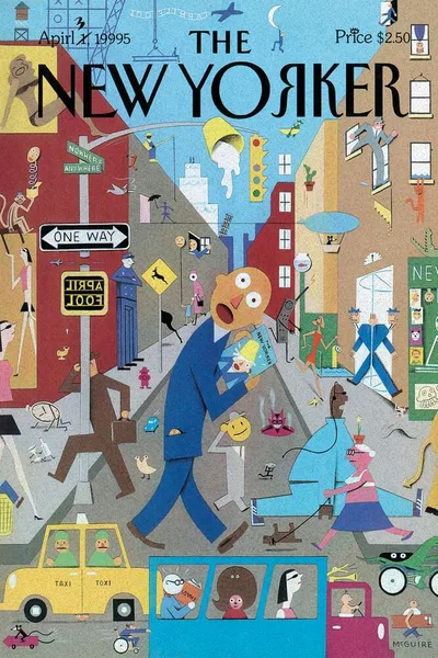 Постер с обложкой The New Yorker 03.04.1995