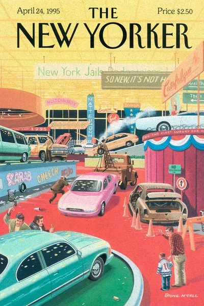 Постер с обложкой The New Yorker 24.04.1995