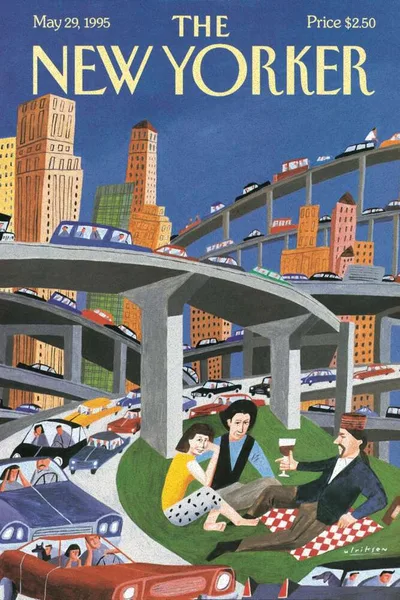 Постер с обложкой The New Yorker 29.05.1995