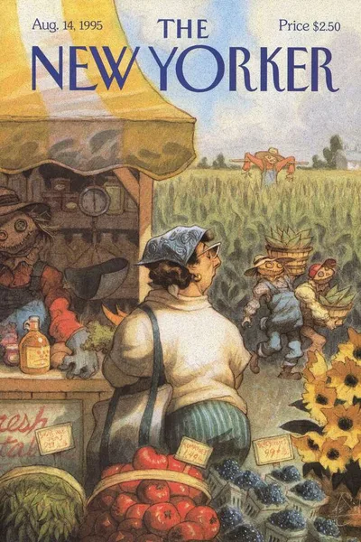 Постер с обложкой The New Yorker 14.08.1995