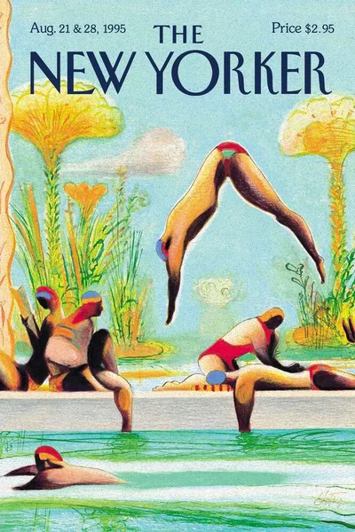 Постер с обложкой The New Yorker 21.08.1995