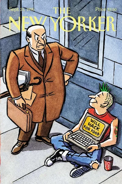 Постер с обложкой The New Yorker 25.09.1995