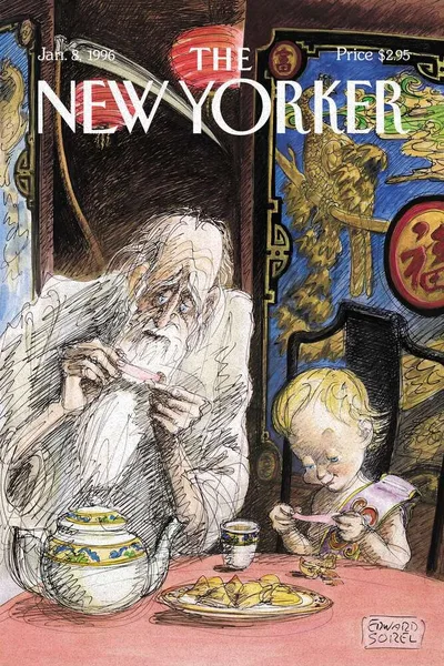 Постер с обложкой The New Yorker 08.01.1996