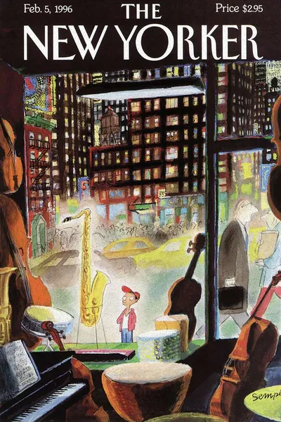 Постер с обложкой The New Yorker 05.02.1996