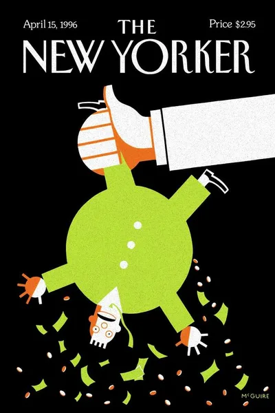Постер с обложкой The New Yorker 15.04.1996