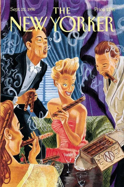 Постер с обложкой The New Yorker 23.09.1996