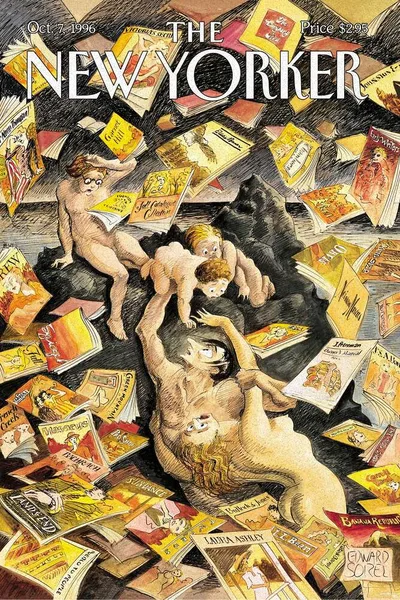 Постер с обложкой The New Yorker 07.10.1996