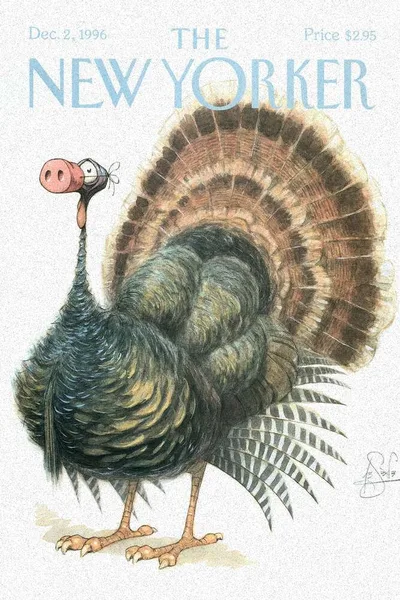 Постер с обложкой The New Yorker 02.12.1996
