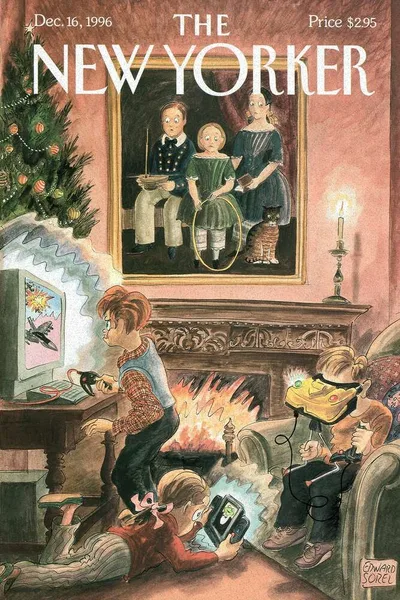 Постер с обложкой The New Yorker 16.12.1996