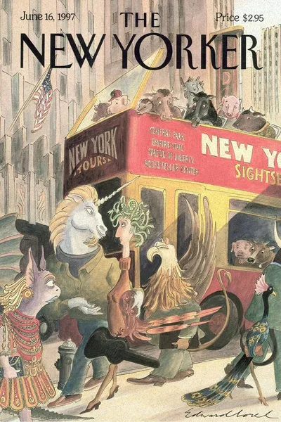 Постер с обложкой The New Yorker 16.06.1997