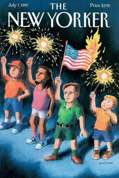 Постер с обложкой The New Yorker 07.07.1997