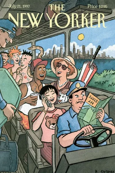 Постер с обложкой The New Yorker 21.07.1997