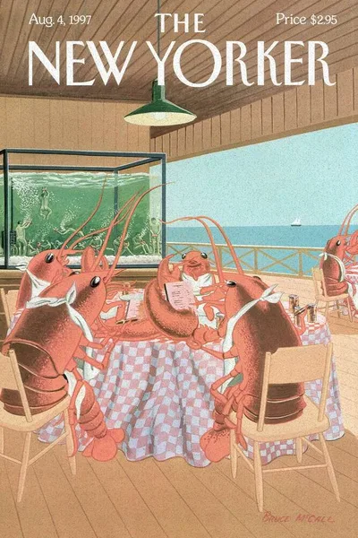 Постер с обложкой The New Yorker 04.08.1997